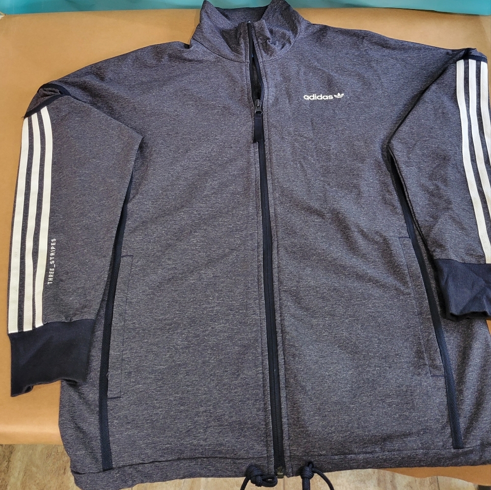Adidas Jacket Navy Blue size small
